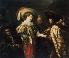 Fortune Telling, 1630. Creator: Jan Cossiers