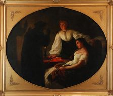 Fortune-telling, 1867. Artist: Siemiradzki, Henryk (1843-1902)