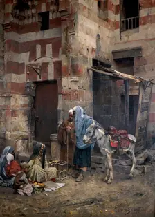 Fortune Telling 1887. Artist: Charles Wilda
