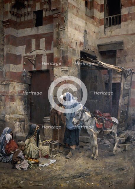 'Fortune Telling', 1887. Artist: Charles Wilda