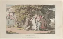 Fortune-telling, from "The Vicar of Wakefield", May 1, 1817., May 1, 1817. Creator: Thomas Rowlandson