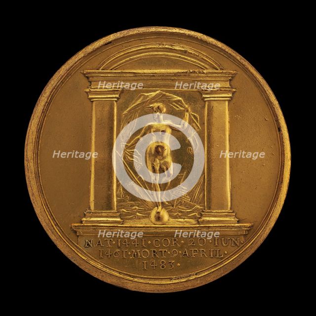 Fortune Triumphant [reverse], 1731. Creator: Jean Dassier.