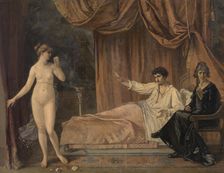 Fortune and Misfortune, mid-late 19th century. Creator: Eugène Smits