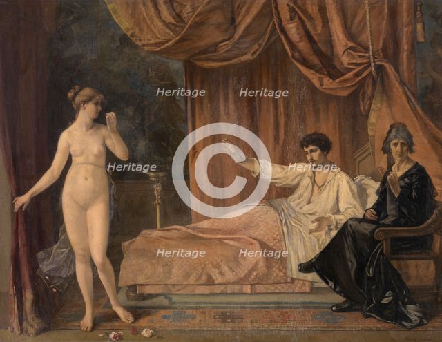 Fortune and Misfortune, mid-late 19th century. Creator: Eugène Smits.