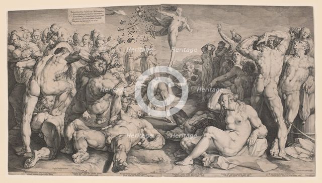 Fortune Distributing Her Gifts, 1590. Creator: Jan Muller.
