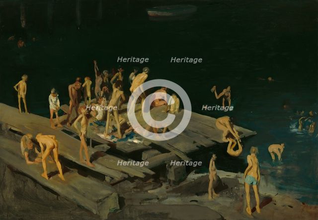 Forty-two Kids, 1907. Creator: George Wesley Bellows.