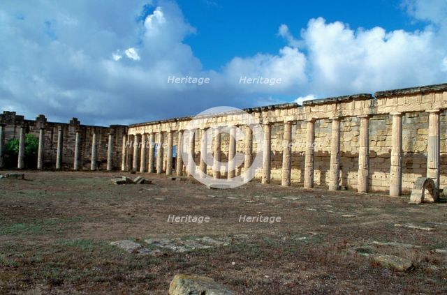 Forum, Cyrene, Libya.  Creator: Vivienne Sharp.