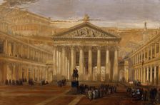 Forum of Julius Caesar, Rome, c1810-1860. Creator: Charles Robert Cockerell