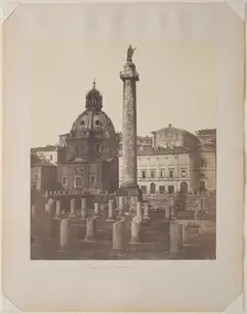 Forum of Trajan, between 1850 and 1870. Creator: Robert MacPherson