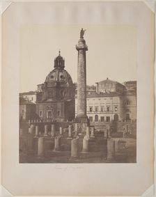 Forum of Trajan, between 1850 and 1870. Creator: Robert MacPherson