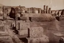 Forum, Pompeii, between 1880-1890. Creator: Giorgio Sommer