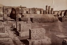 Forum, Pompeii, between 1880-1890. Creator: Giorgio Sommer
