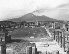 Forum, Pompeii, Italy, late 19th or early 20th century. Creator: Unknown