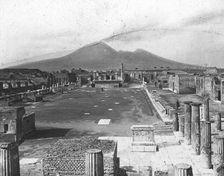 Forum, Pompeii, Italy, late 19th or early 20th century. Creator: Unknown