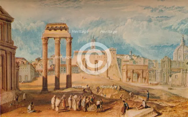 Forum Romanum', 1818, (1938). Artist: JMW Turner.
