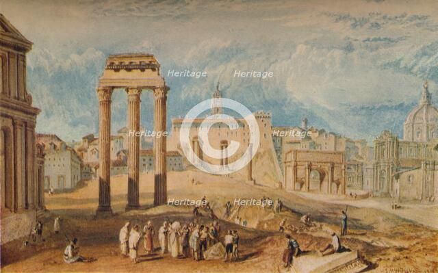 Forum Romanum', 1818, (1938). Artist: JMW Turner.