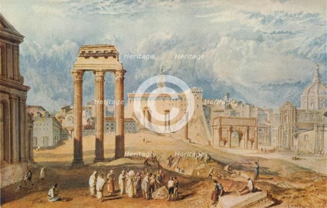 'Forum Romanum', 1818. Artist: JMW Turner.