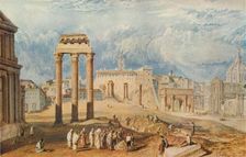 Forum Romanum 1818. Artist: JMW Turner