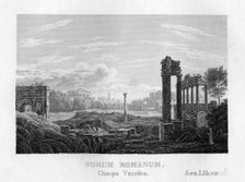 Forum Romanum, Campo Vaccino. Creator: Unknown