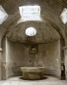 Forum thermal baths, Pompeii, Italy, 2002. Creator: LTL