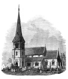 Fosdyke Church, Lincolnshire, 1871. Creator: Unknown