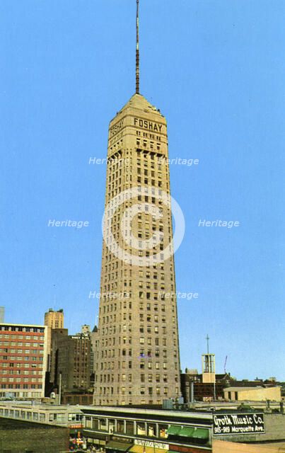 Foshay Tower, Minneapolis, Minnesota, USA, 1955. Artist: Unknown