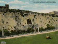 Foso de los Laureles and La Cabana Fortress, Havana, Cuba, c1920