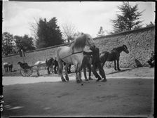 Fosse Way, Stow-on-the-Wold, Cotswold, Gloucestershire, 1928. Creator: Katherine Jean Macfee