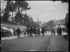 Fosse Way, Stow-on-the-Wold, Cotswold, Gloucestershire, 1928. Creator: Katherine Jean Macfee