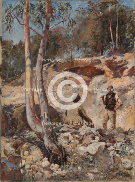 Fossickers, 1893. Artist: Withers, Walter Herbert (1854-1914)