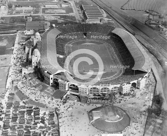 FA Cup Final, Wembley Stadium, London, 1929. Artist: Aerofilms.