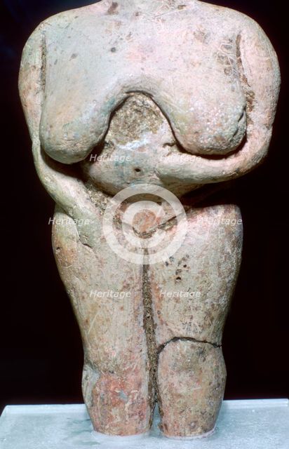 Fat lady statuette, (3500-2300 BC) Artist: Unknown