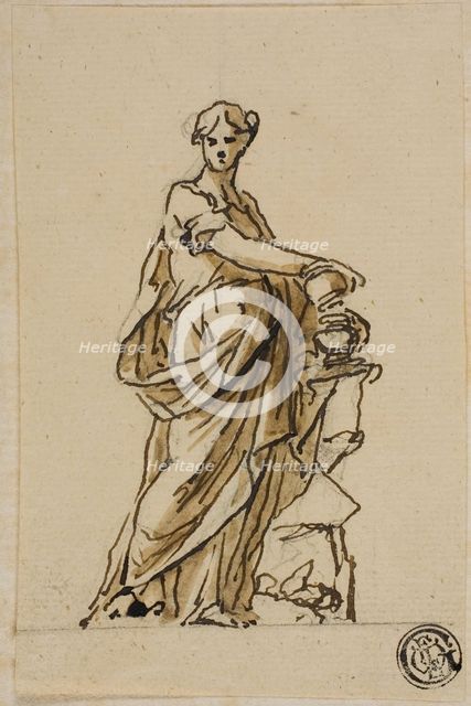Fate with Urn, n.d. Creators: John Michael Rysbrack, Sir James Thornhill.