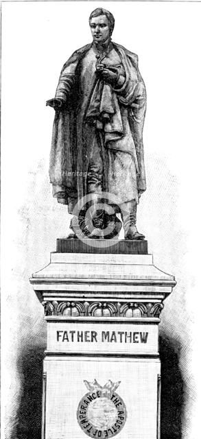 Father Mathew’s statue at Cork, by J. H. Foley, R.A., 1890. Creator: Unknown.