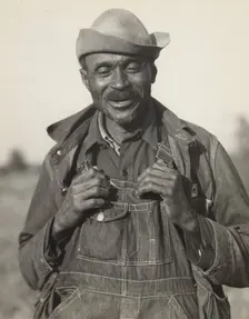 Father of Twenty-three Children, Gee's Bend, Alabama, 1937. Creator: Arthur Rothstein