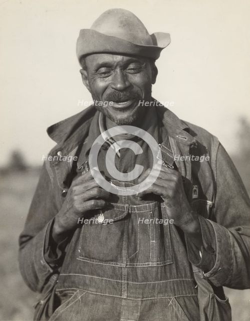 Father of Twenty-three Children, Gee's Bend, Alabama, 1937. Creator: Arthur Rothstein.