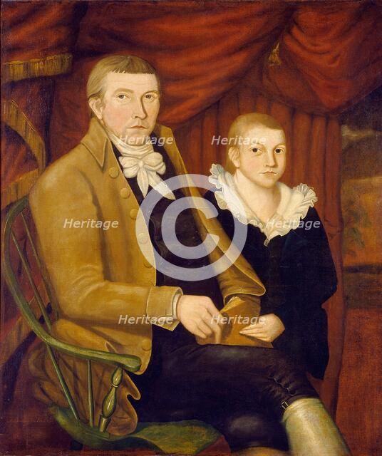Father and Son, 1800. Creator: Jonathan Budington.