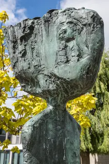 Father Courage sculpture by Frederick Edward McWilliam, University of Kent, Canterbury, 2015. Artist: Steven Baker