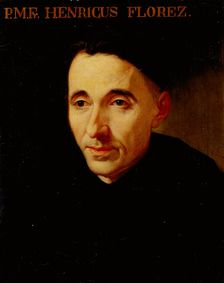 Father Enrique Flórez, mid 18th century. Creator: Andrés de la Calleja