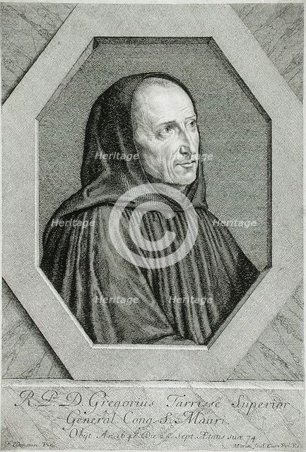 Father Jean-Grégoire Tarrisse, 1648. Creator: Jean Morin.