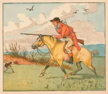 Father's gone a hunting c1880. Creator: Edmund Evans