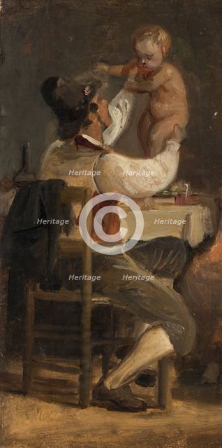 Father’s love, c1839. Creator: Wilhelm Marstrand.