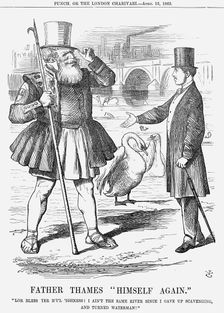 Father Thames "Himself Again" 1865 Creator: John Tenniel
