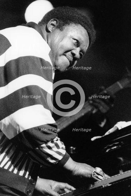 Fats Domino, Jazz Mecca, Maastricht, Belgium, 1992. Creator: Brian Foskett.
