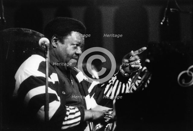 Fats Domino, Maastricht Jazz Mecca, Netherlands, 1992. Creator: Brian Foskett.