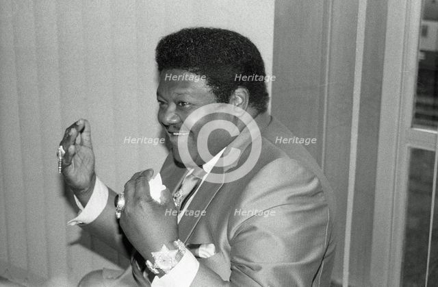 Fats Domino, Royal Festival Hall, London, 1985.  Artist: Brian O'Connor.