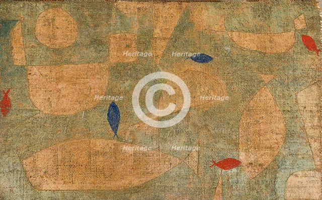 Fattened and ornamental Fishes, 1938. Creator: Klee, Paul (1879-1940).