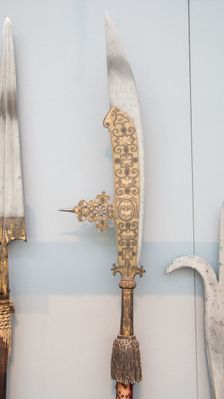Fauchard of the Bodyguard of Cardinal Scipione Borghese-Caffarelli, Italian, ca. 1600-1610. Creator: Unknown