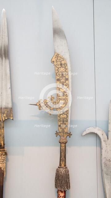 Fauchard of the Bodyguard of Cardinal Scipione Borghese-Caffarelli, Italian, ca. 1600-1610. Creator: Unknown.