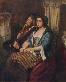 Faults on Both Sides 1861, (1911). Artist: Thomas Faed